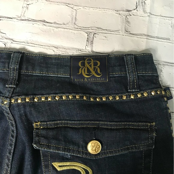 Rock & Republic Kasandra Jeans Boot cut Size 12M    RO10367 - Picture 10 of 15